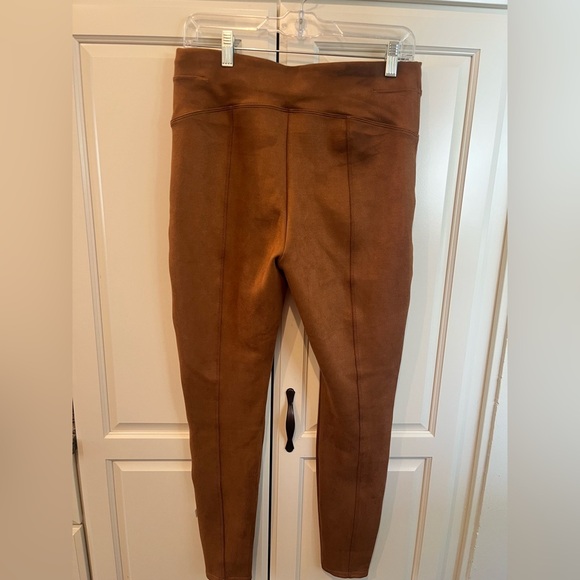 Spanx Faux Suede Pants - Picture 2 of 8